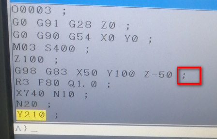 FANUC 系統PS0045 在(G73/G83)中未找到地址故障案例(圖4)