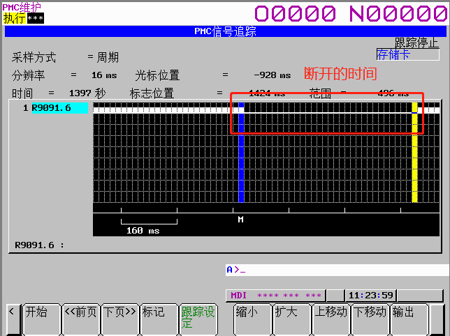 FANUC 如何實現閃爍梯形圖的編寫