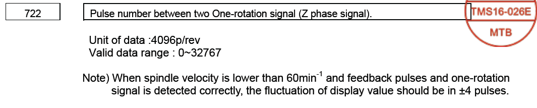 FANUC 0I-F主軸一轉(zhuǎn)信號診斷功能(圖10)